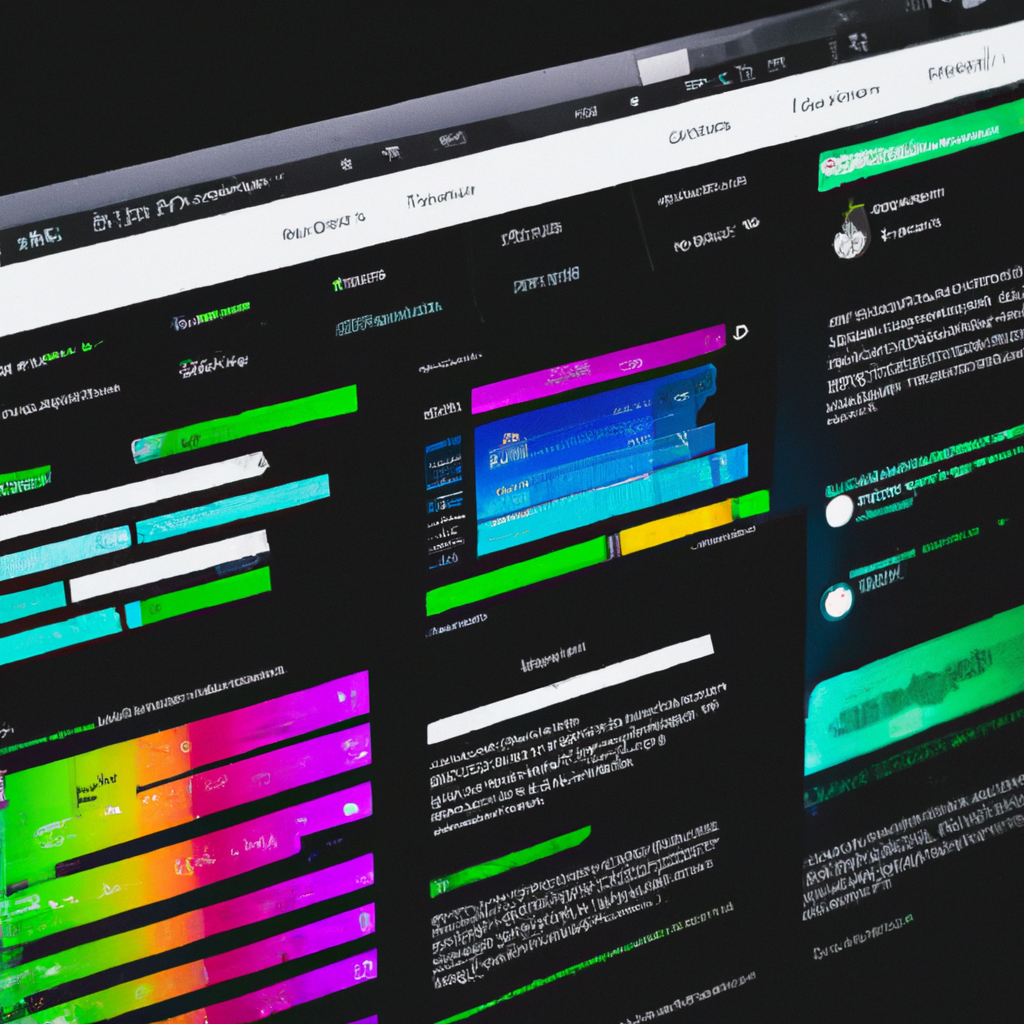 Кейс: современный SaaS дашборд и лендинг в тёмной теме с яркими акцентами